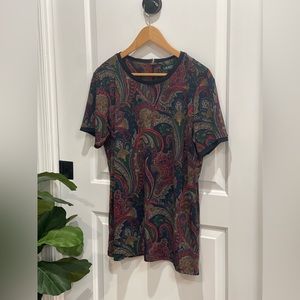 LAUREN Ralph Lauren Paisley Blouse